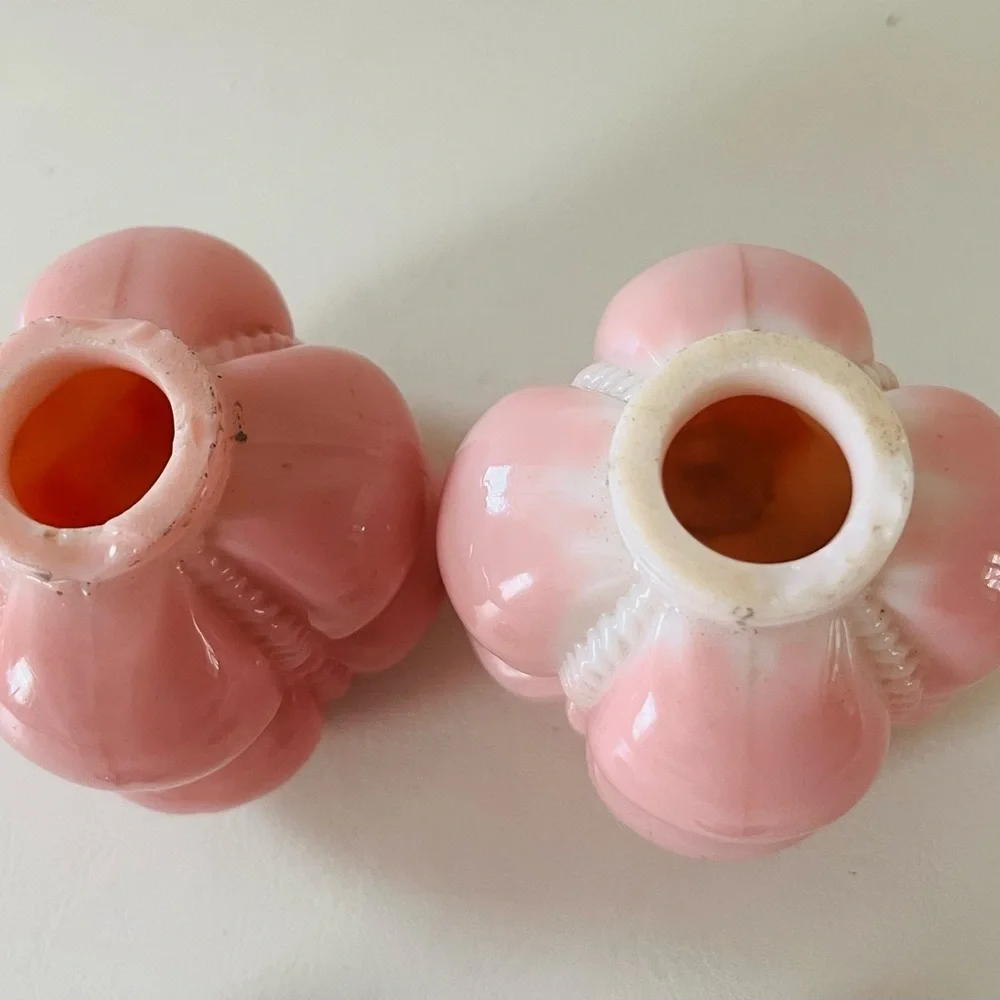 Vintage Consolidated Glass Fostoria Salt Pepper Shakers